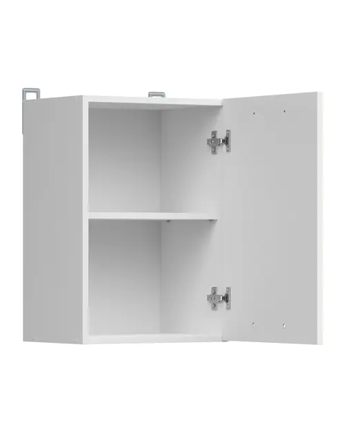 Armario de cocina superior Junona Line 40 cm izquierda/derecha brillo tiza