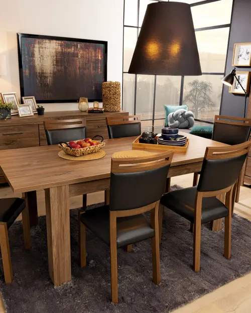 Mesa extensible Gent 160/200/240x90 roble stirling