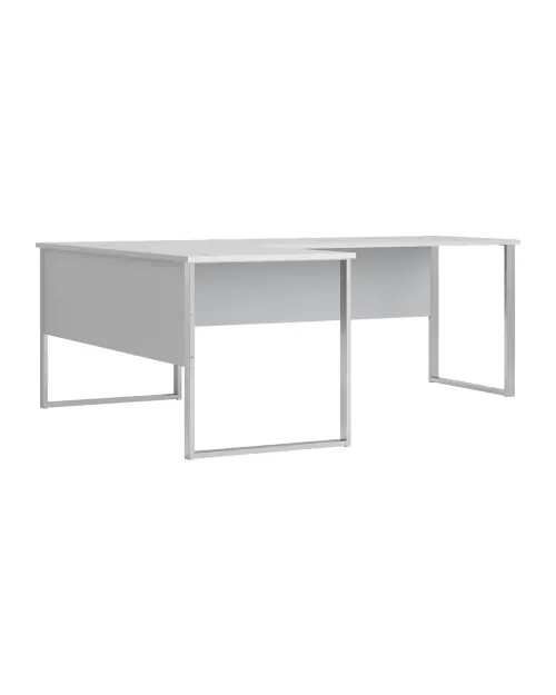 Escritorio de esquina Office Lux 223x170 cm gris claro