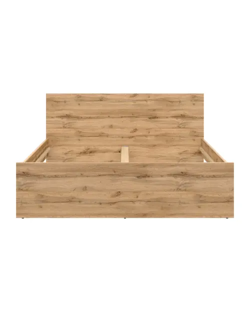 Cama Zele 160x200 roble wotan