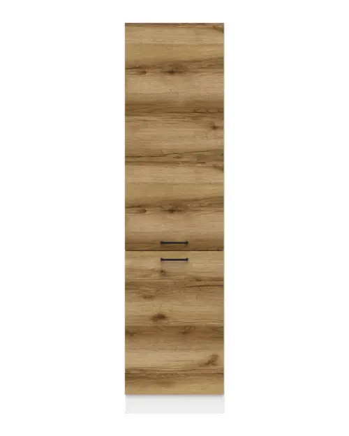 Armario bajo de cocina Junona Line 50 cm alto derecho roble delano claro