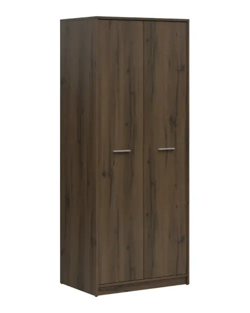 Armario de dos puertas Nepo Plus 80 cm roble noble