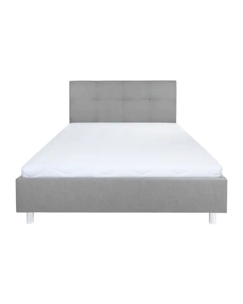 Upholstered bed Mala gray 140x200