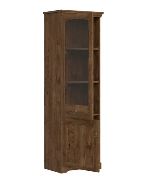 Vitrina Patras 63 cm con 2 puertas roble april