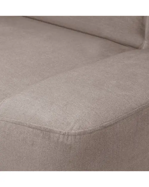 Three-seater sofa bed Lami with storage beige