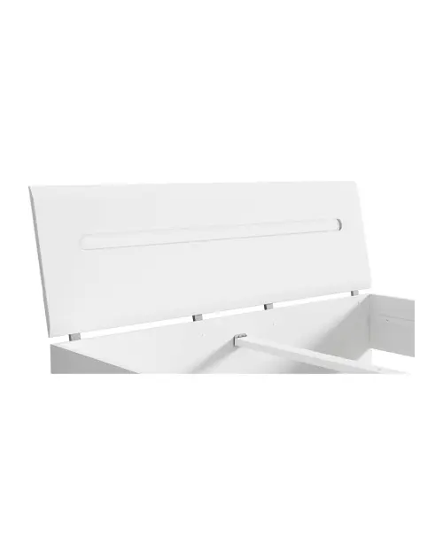 Cama Azteca Trio 160x200 blanco brillo