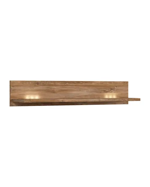 Estante de pared Gent 139 cm roble stirling