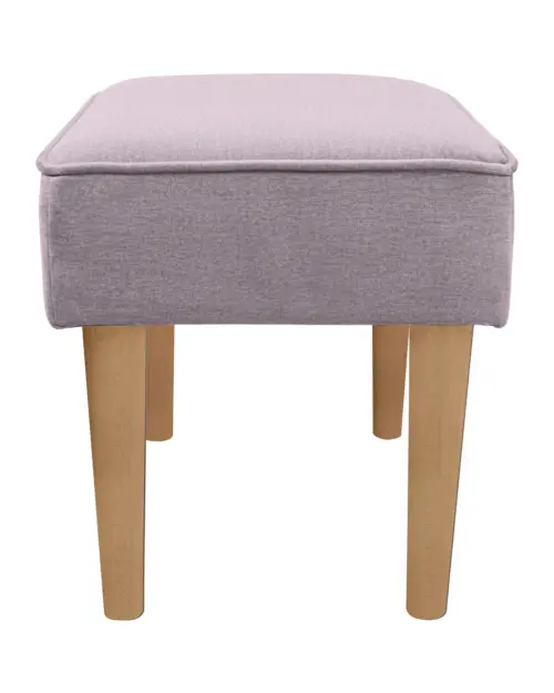 Puf Milo de terciopelo morado