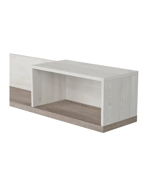 Estante de pared Luca Juzi 141 cm alerce sibiu claro