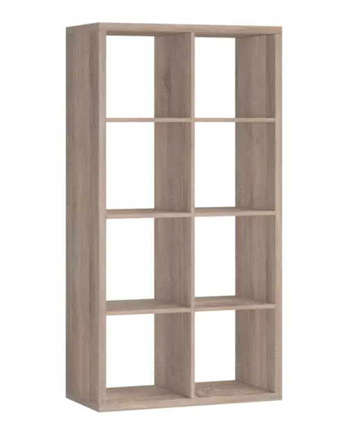 Shelving unit Style IV 77 cm with 8 shelves sonoma oak