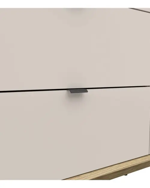 Шкаф трехдверный Dalva 180 см с 2 ящиками дуб маувелла/кашемир