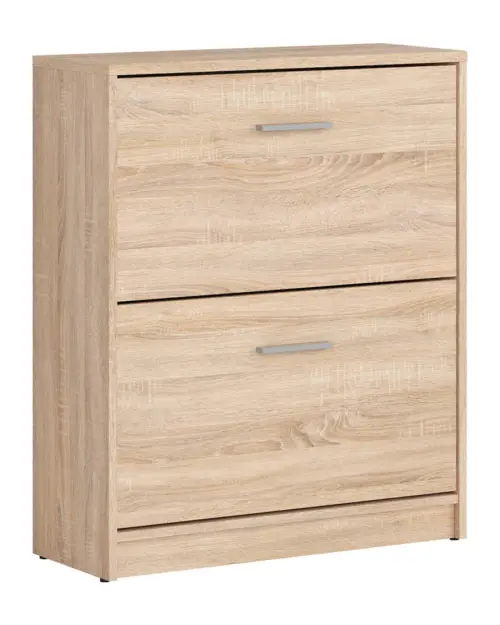 Zapatero Nepo Plus 70 cm con 2 puertas roble sonoma