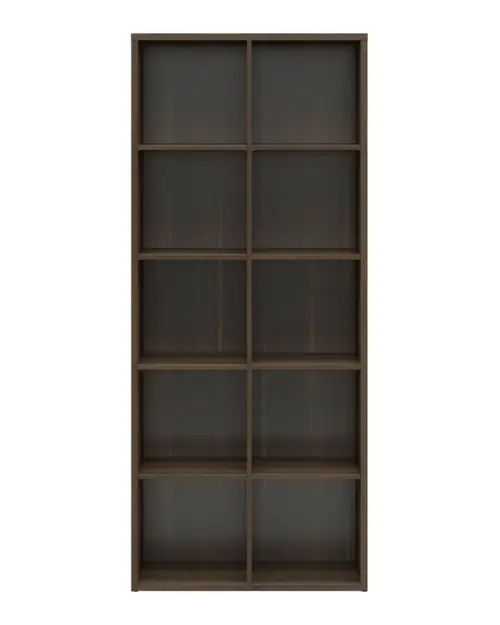 Estantería Nepo Plus 77 cm con 10 estantes roble noble