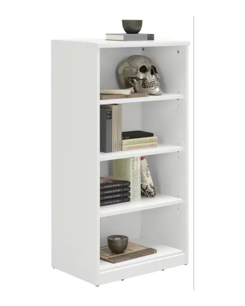 Estantería Easy 55 cm con 3 estantes blanca