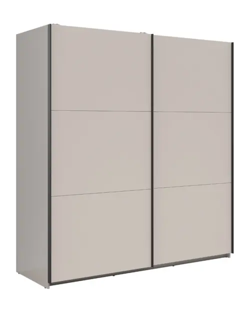 Armario de puertas correderas Tetrix 183 cm cachemira