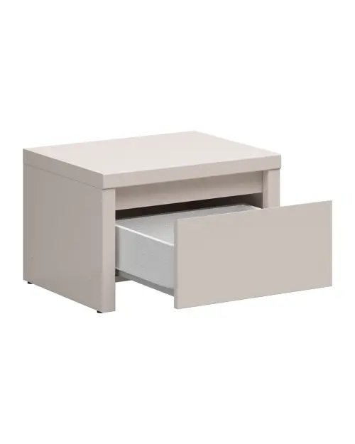 Mesita de noche Kaspian 51 cm con cajón cachemira
