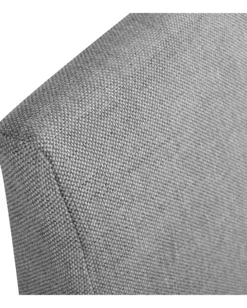 Cama tapizada Mala gris 160x200