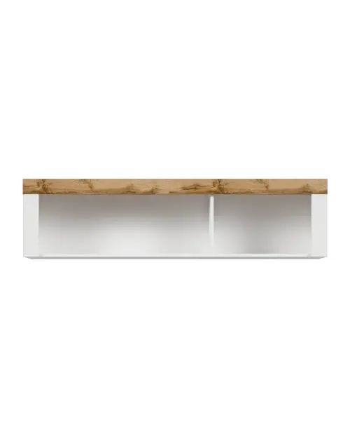 Armario de pared Holten 156 cm abierto blanco