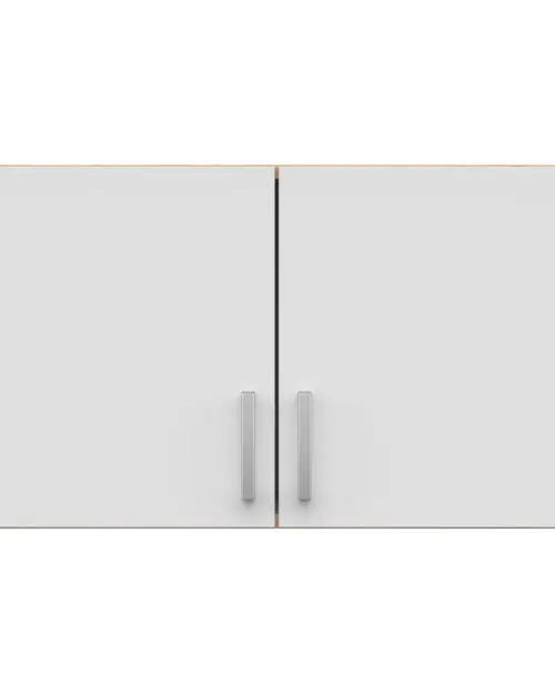 Wardrobe top unit Brando 91 cm with 2 doors artisan oak/white