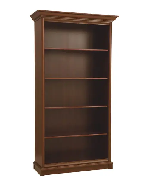 Estantería Kent 110 cm con 4 estantes castaño