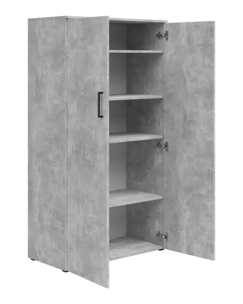 Estantería MultiDo 80 cm con 2 puertas atelier claro