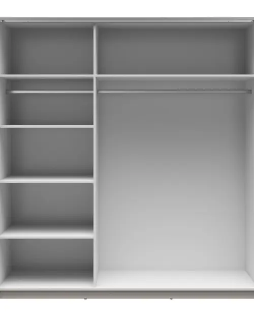 Armario de puertas correderas Tetrix 183 cm cachemira