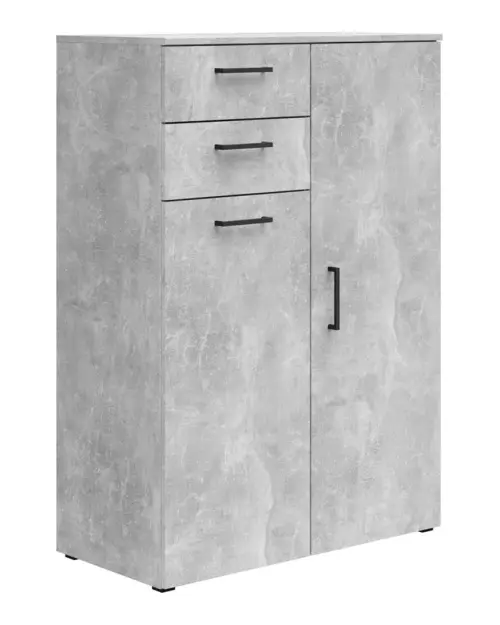 Cómoda MultiDo 80 cm con 2 puertas y 2 cajones atelier claro