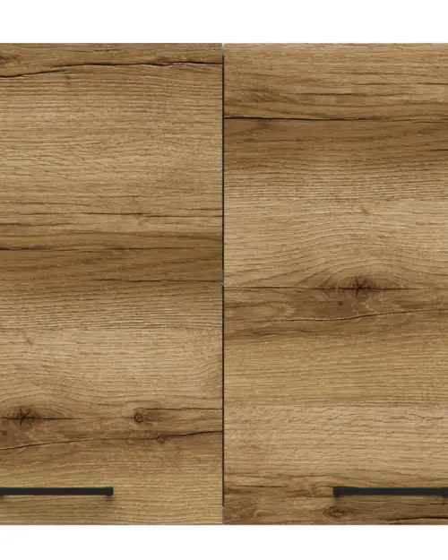 Szafka kuchenna górna Junona Line 80 cm dwudrzwiowa dąb delano jasny