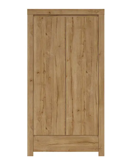 Armario de dos puertas Holten 106 cm roble waterford