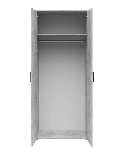 Armario de dos puertas MultiDo 80 cm atelier claro