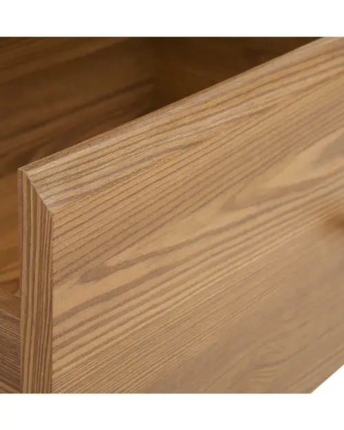 Cómoda Bergen 72 cm con 4 cajones alerce sibiu dorado