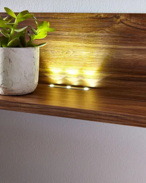 Estante de pared Gent 200 cm roble stirling