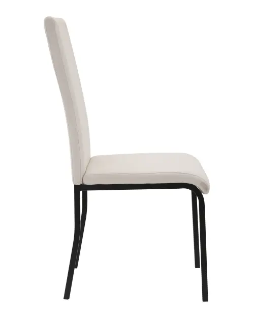 Silla tapizada Anne crema