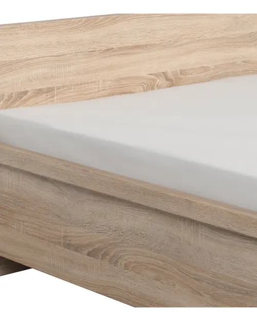 Cama Kaspian 140x200 roble sonoma