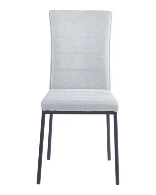 Silla tapizada Edla gris