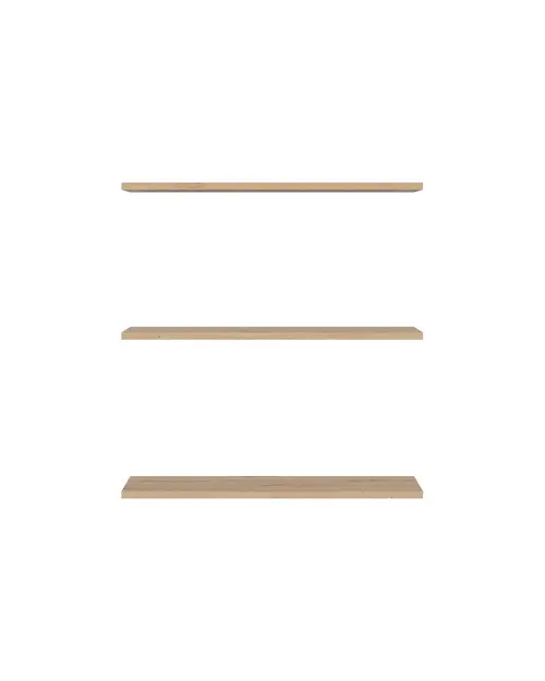 Armario de dos puertas Space Office 80 cm roble artisan