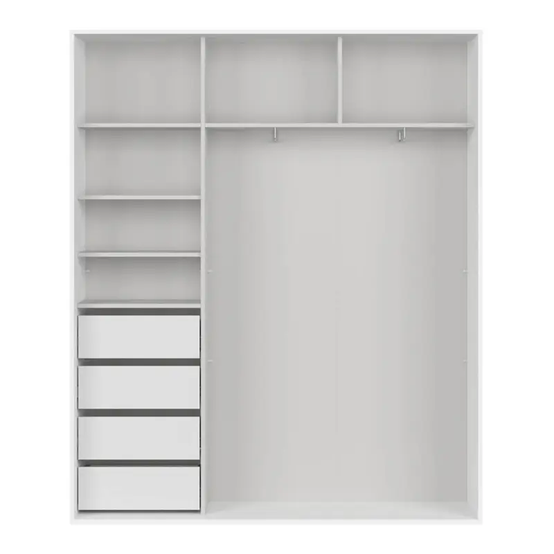 Detalles de calidad en los cajones